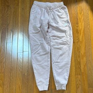 Nike light washed pink sweatpants